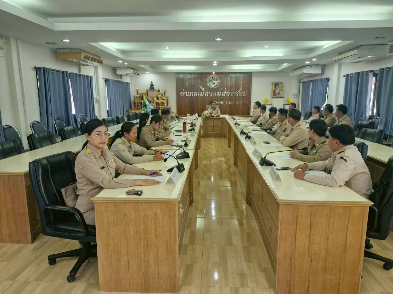 💠พช.เมืองแม่ฮ่องสอน เข้าร่วมประชุมคัดเลือกกำนัน